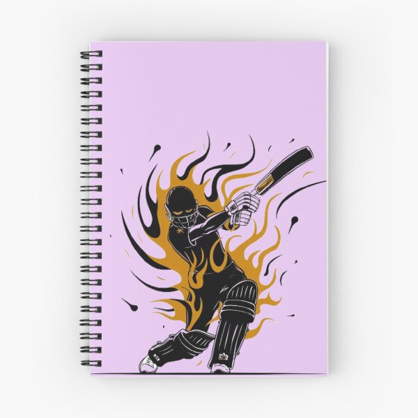 Item preview, Cricket Firestorm: Blazing Batsman Design designed and sold by Masi Ullah.