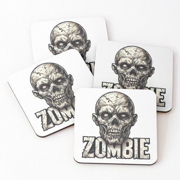 Item preview, Zombie Invasion: Haunting Illustration designed and sold by ArtistryTouch.