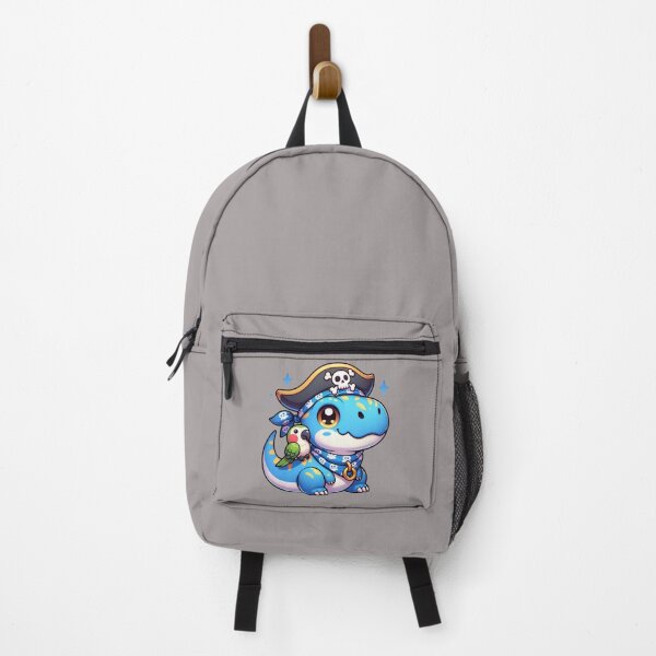 Item preview, Cute Kawaii Pirate Baby Dinosaur 11 designed and sold by Redblackman.
