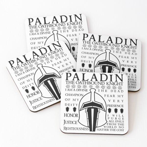 Item preview, Paladin Phrases designed and sold by BlueLotusDice.