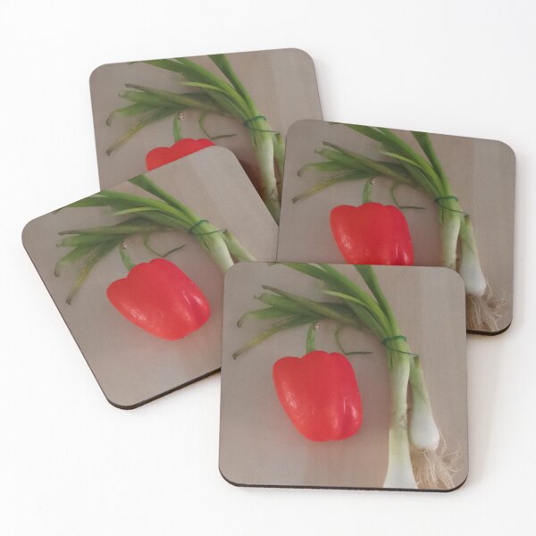 Item preview, Red pepper and onion leaves recipe cooking cooker ingredients  designed and sold by MonArtisteSam.