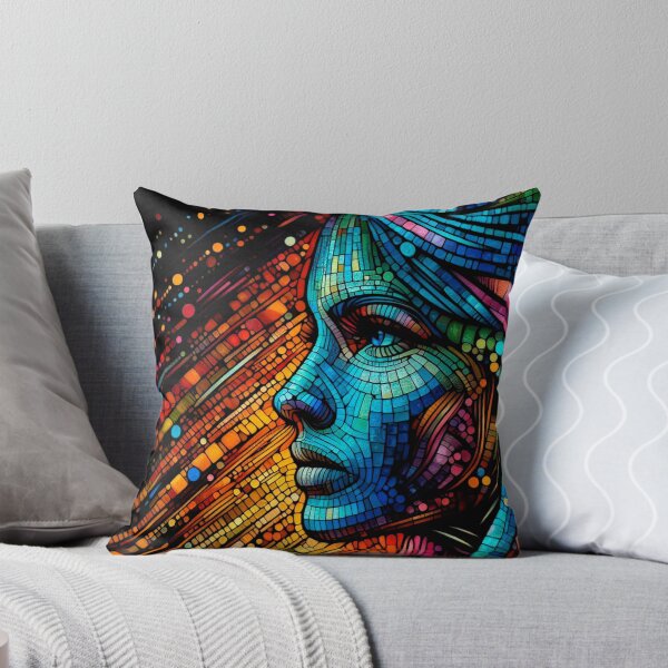 Item preview, Mosaic Woman's Face designed and sold by TUnivers.