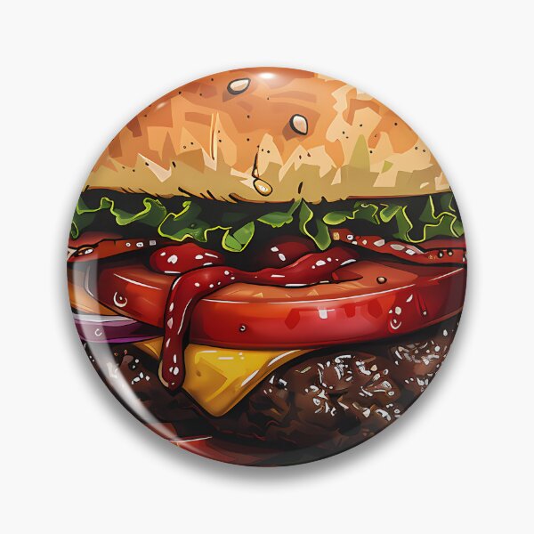 Item preview, Hamburger with the works  designed and sold by Simply Figs.