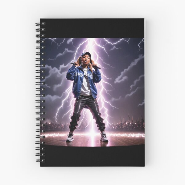 Item preview, Young girl rapper performance designed and sold by Artbellachi.