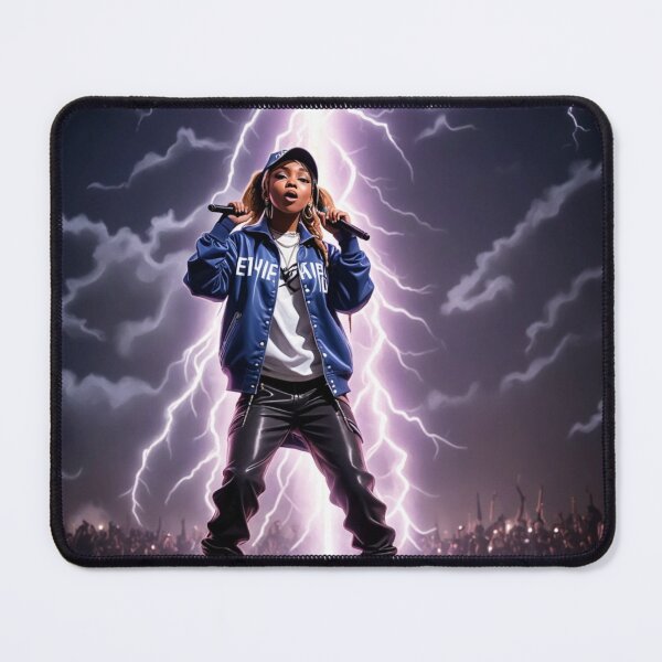 Item preview, Young girl rapper performance designed and sold by Artbellachi.