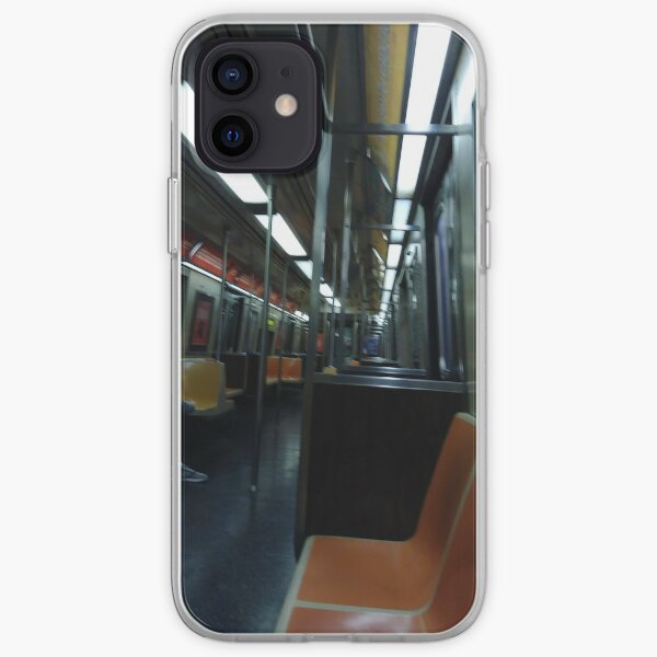 Happiness, Building, Skyscraper, New York, Manhattan, Street, Pedestrians, Cars, Towers, morning, trees, subway, station, Spring, flowers, Brooklyn iPhone Soft Case