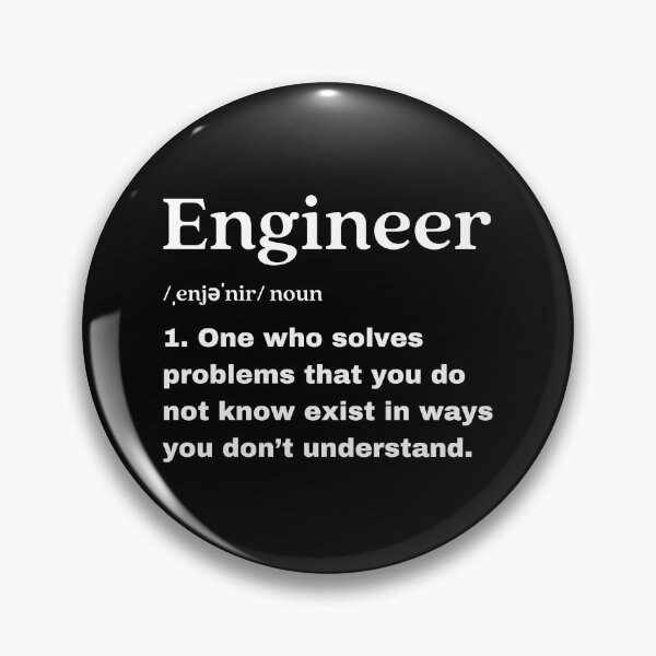 Item preview, Engineer Defintion designed and sold by RedPumpFlash.