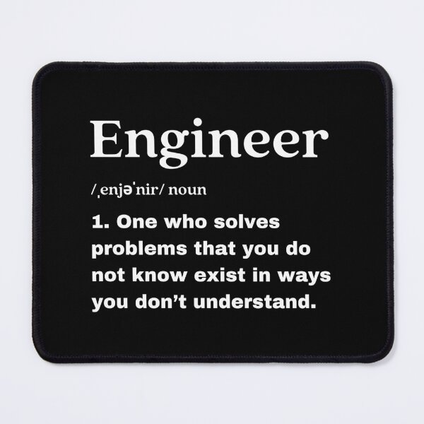 Item preview, Engineer Defintion designed and sold by RedPumpFlash.
