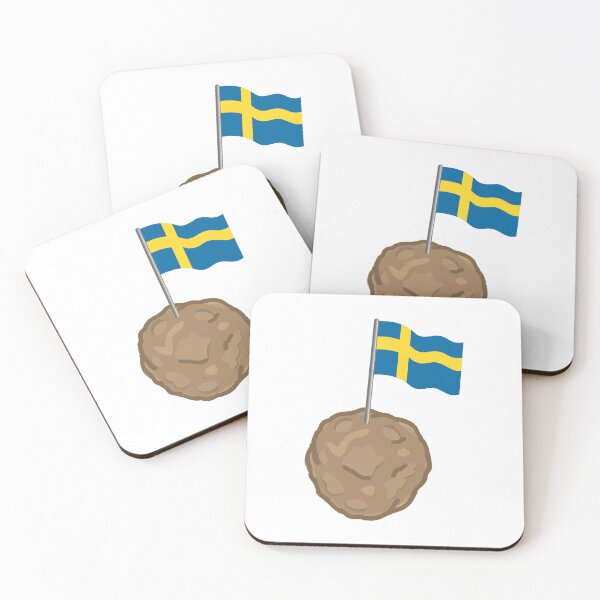 Item preview, ikea swedish meatballs sweden meme Sverige söt klistermärke designed and sold by ShopMaggieRose.