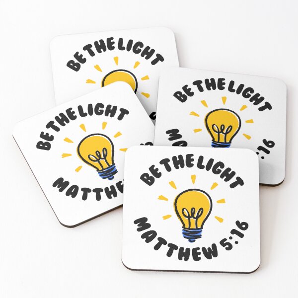 Item preview, Be The Light, Matthew 5: 16, Bible Verse.  designed and sold by MoriaStore.