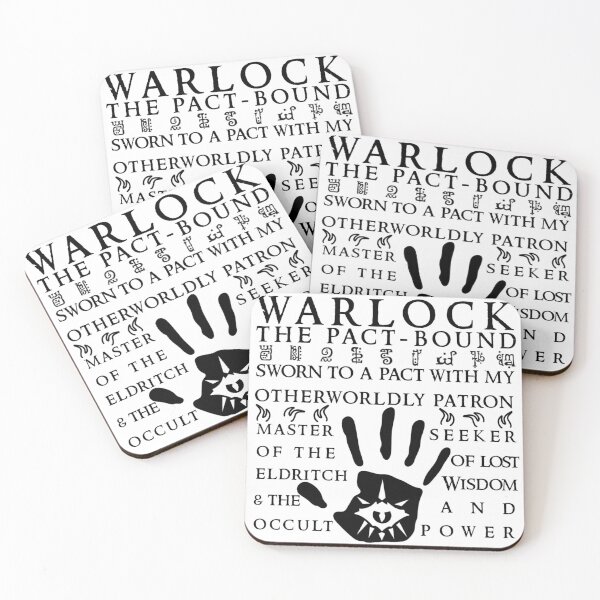 Item preview, Warlock Phrases designed and sold by BlueLotusDice.