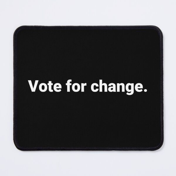 Item preview, Vote for change. designed and sold by Text-based T-Shirts and Gifts.