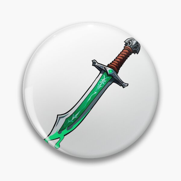 Item preview, Cute Poisoned Scimitar designed and sold by Bielzisimo.