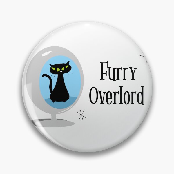 Artikelvorschau, Pelziger Overlord Mod Cat entworfen und verkauft von FunandWhimsy.
