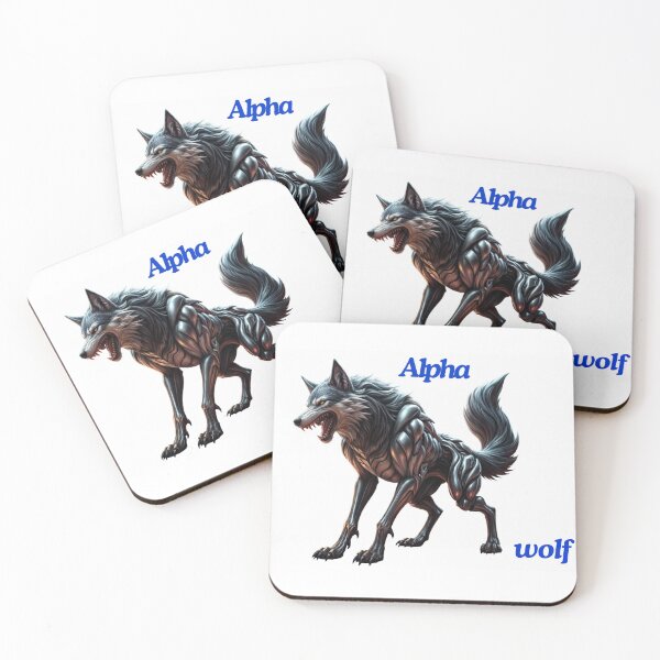 Item preview, alpha wolf designed and sold by roos-print.