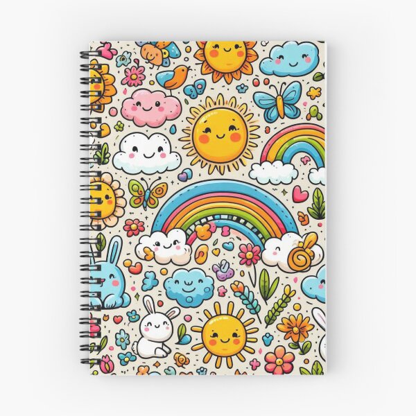 Item preview, Cartoon doodles pattern designed and sold by FLATVAC STICKER.