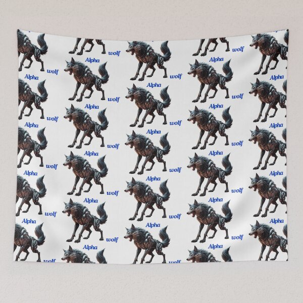 Item preview, alpha wolf designed and sold by roos-print.