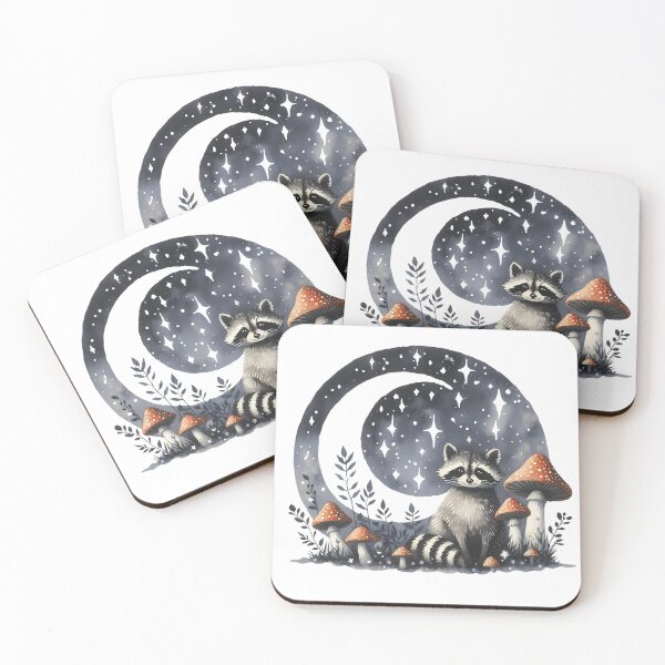Item preview, Fairy Moon Raccoon  designed and sold by RachelRebel.