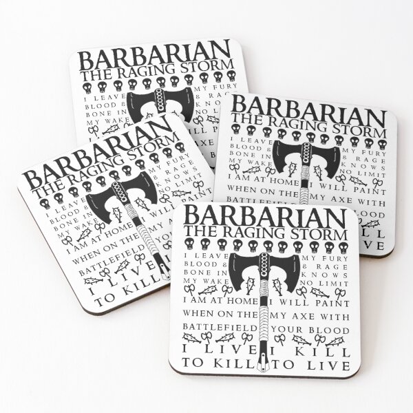 Item preview, Barbarian Phrases designed and sold by BlueLotusDice.