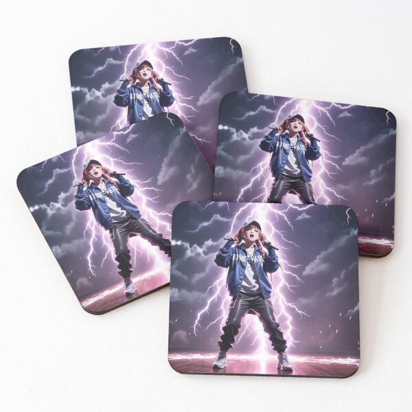 Item preview, Chinese girl rapper performance designed and sold by Artbellachi.