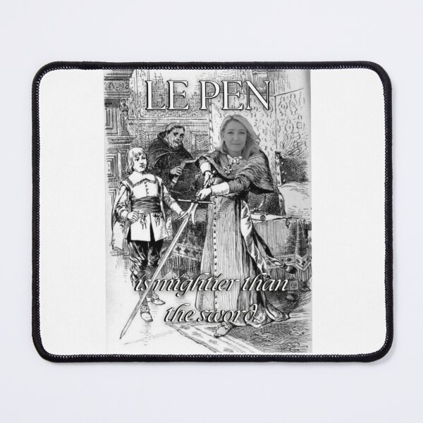 Item preview, Le Pen Is Mightier Than The Sword designed and sold by Flirt-Teez.