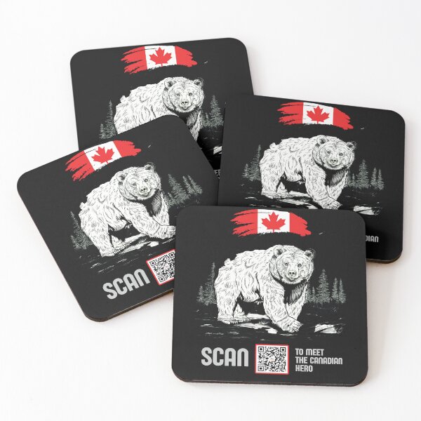 Item preview, Grizzly (for black nd dark colors only). Interactive collection with Augmented Reality designed and sold by Faushteyn.
