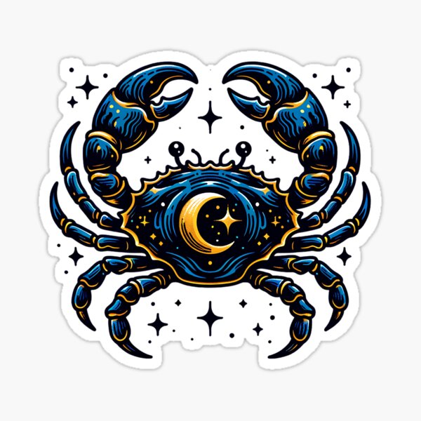 Cancer Zodiac Sticker