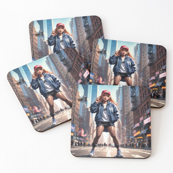 Item preview, Rapper girl New York Times Square designed and sold by Artbellachi.
