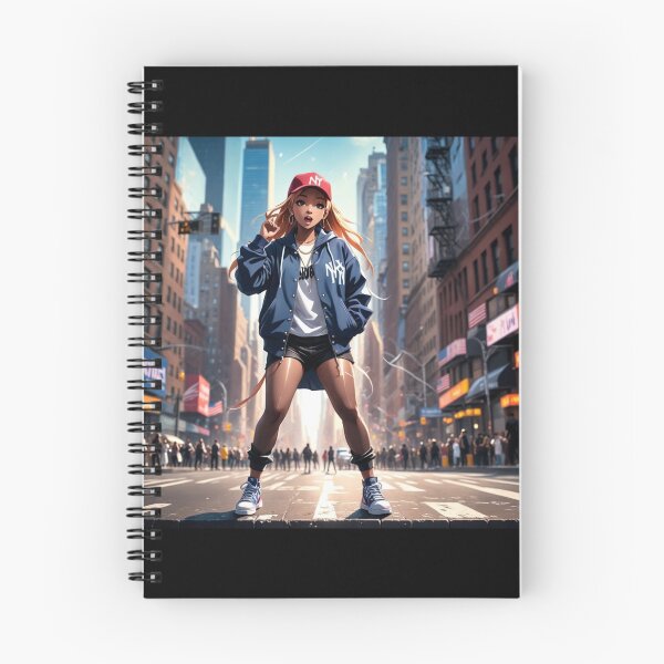 Item preview, Rapper girl New York Times Square designed and sold by Artbellachi.