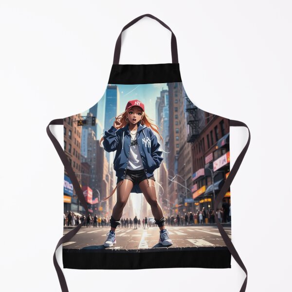 Item preview, Rapper girl New York Times Square designed and sold by Artbellachi.