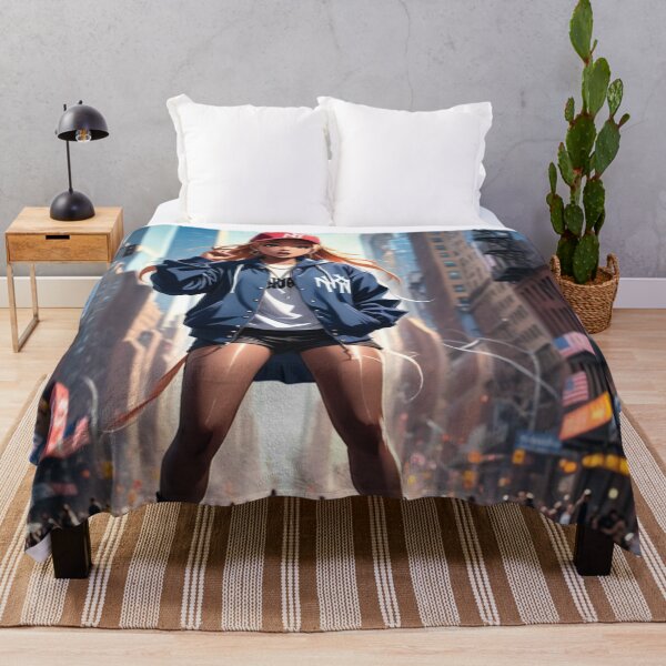 Item preview, Rapper girl New York Times Square designed and sold by Artbellachi.