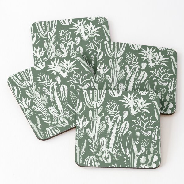 Item preview, Cacti Pattern designed and sold by plantlady-shop.