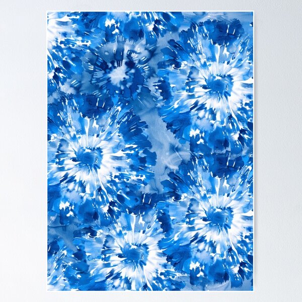Item preview, Blue Tie-Dye designed and sold by PrintsByFrank.