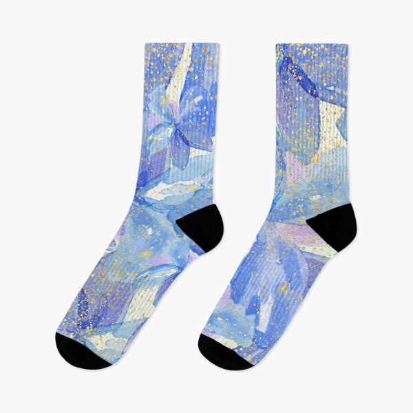 Item preview, Chic Blue Watercolor designed and sold by KookiePalette.