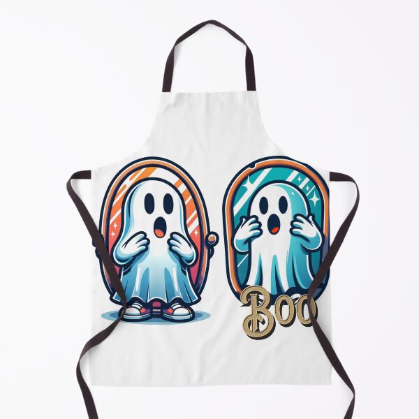 Item preview, Spooked Ghost Cartoon designed and sold by JesNoh.