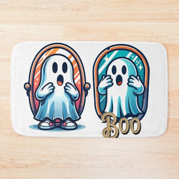 Item preview, Spooked Ghost Cartoon designed and sold by JesNoh.