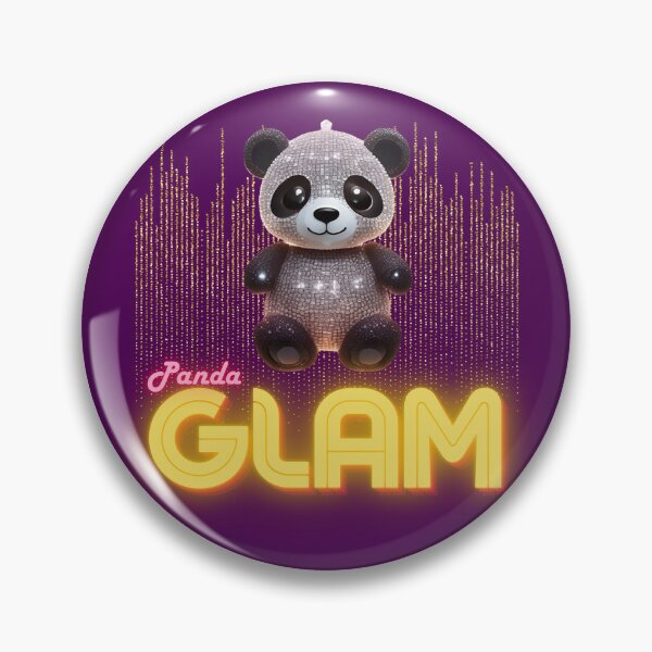 Item preview, Panda Glam designed and sold by pUNKnown.