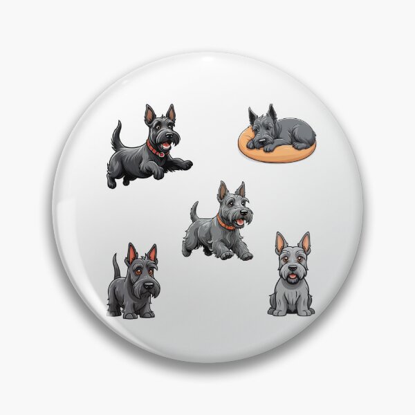 Item preview, Cute Scottish Terrier Dogs designed and sold by TheAnimalZ00.