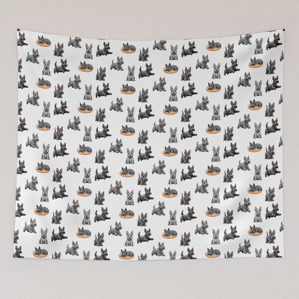 Item preview, Cute Scottish Terrier Dogs designed and sold by TheAnimalZ00.