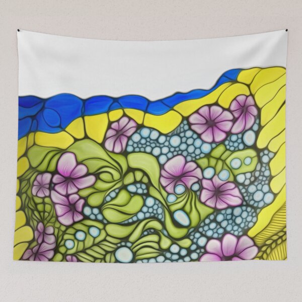 Item preview, Ukrainian wheat designed and sold by FluidArtByLK.
