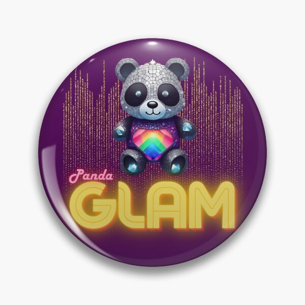 Item preview, Panda Glam designed and sold by pUNKnown.