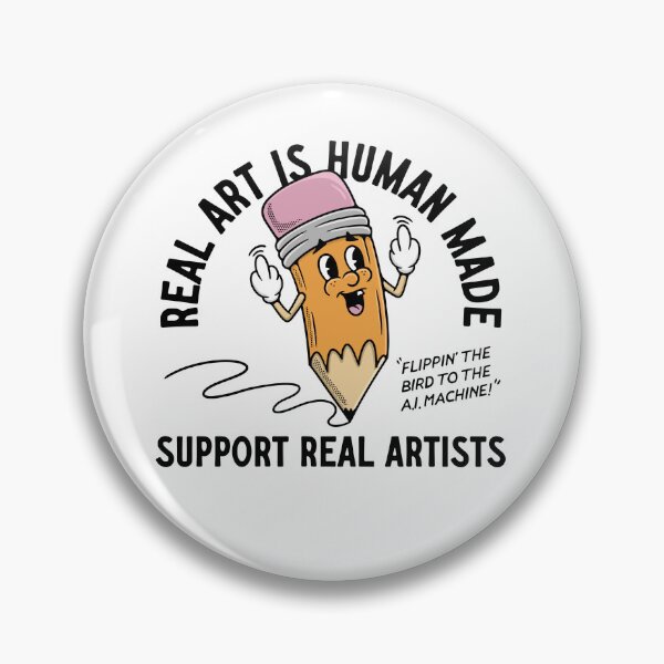 Item preview, Real art is human made!  designed and sold by Premodesignco.