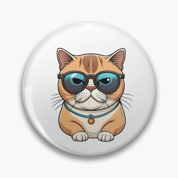 Item preview, Exotic Shorthair Cat Wearing Sunglasses designed and sold by TheAnimalZ00.