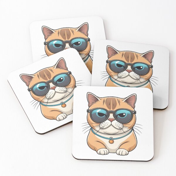 Item preview, Exotic Shorthair Cat Wearing Sunglasses designed and sold by TheAnimalZ00.