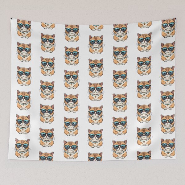 Item preview, Exotic Shorthair Cat Wearing Sunglasses designed and sold by TheAnimalZ00.