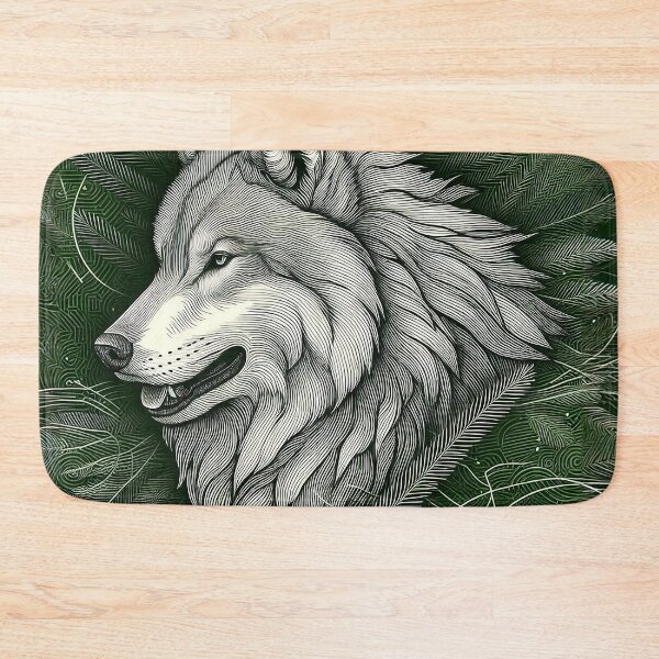 Item preview, pine wolf designed and sold by Foxlindesigns.