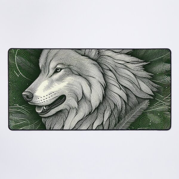 Item preview, pine wolf designed and sold by Foxlindesigns.