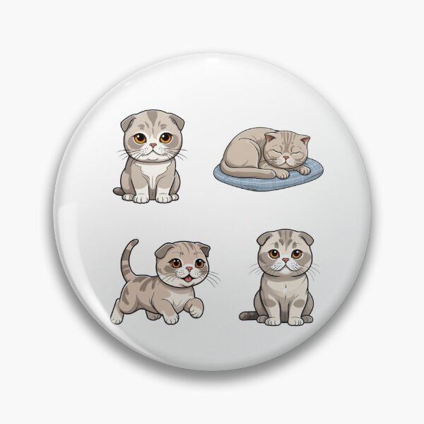 Item preview, Cute Scottish Fold Cats designed and sold by TheAnimalZ00.