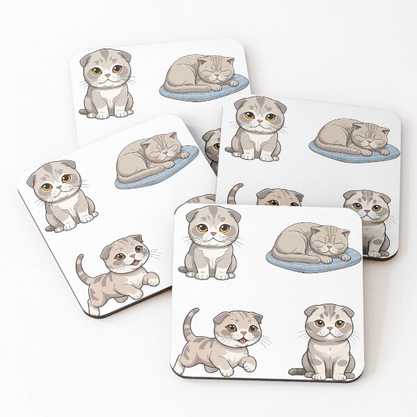 Item preview, Cute Scottish Fold Cats designed and sold by TheAnimalZ00.