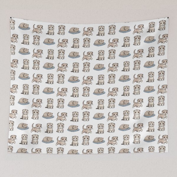Item preview, Cute Scottish Fold Cats designed and sold by TheAnimalZ00.